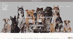 Desktop Screenshot of houseboundhounds.com